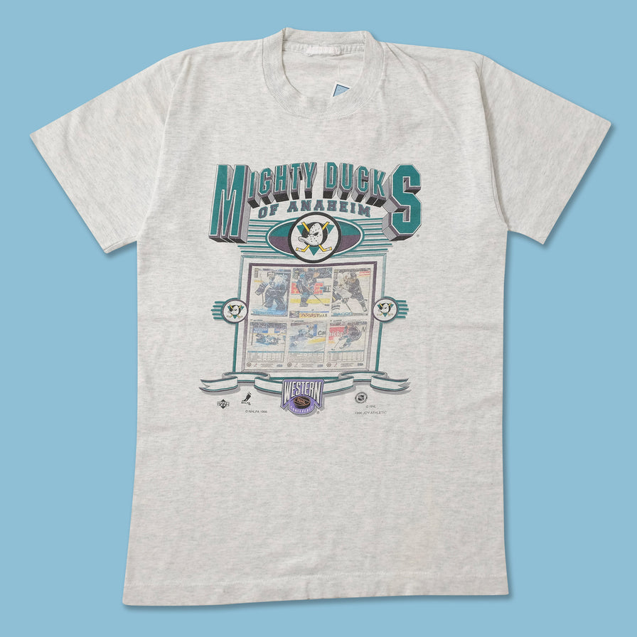 1996 Women's Mighty Ducks T-Shirt Small 