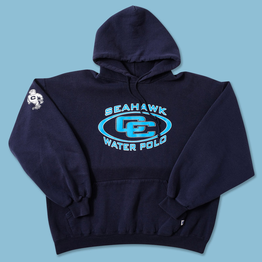 Vintage Russell Athletic Seahawk Waterpolo Hoody XLarge 