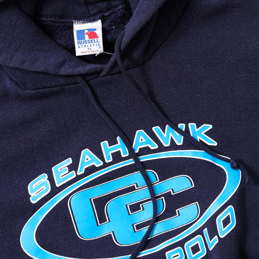 Vintage Russell Athletic Seahawk Waterpolo Hoody XLarge 