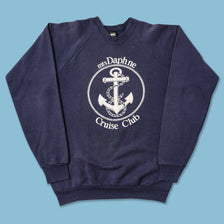 Vintage Cruise Club Sweater Large 