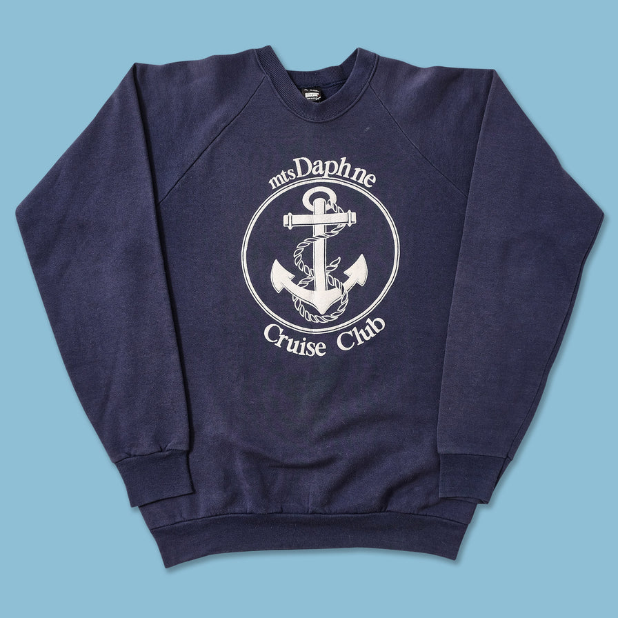 Vintage Cruise Club Sweater Large 