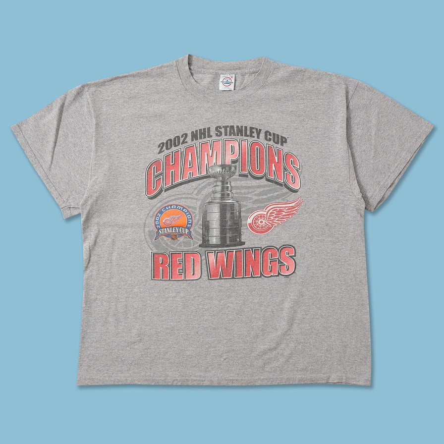 2002 Red Wings Stanley Cup T-Shirt XLarge 