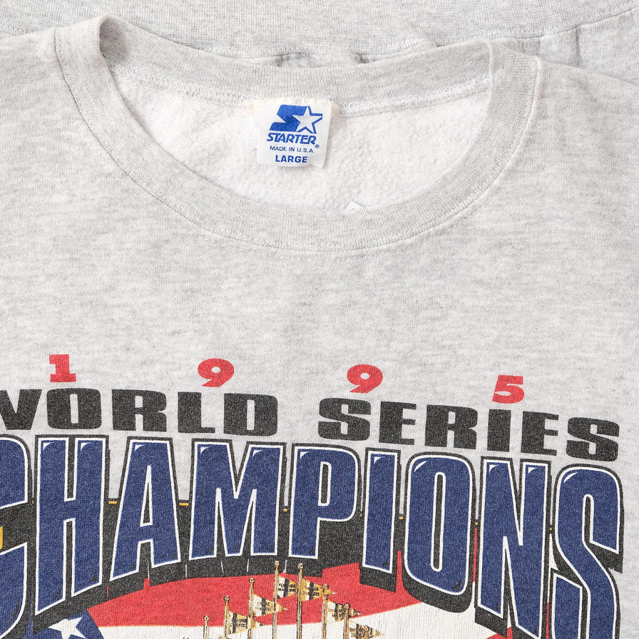 1995 Starter Atlanta Braves Sweater XLarge 