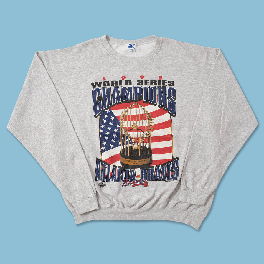 1995 Starter Atlanta Braves Sweater XLarge 