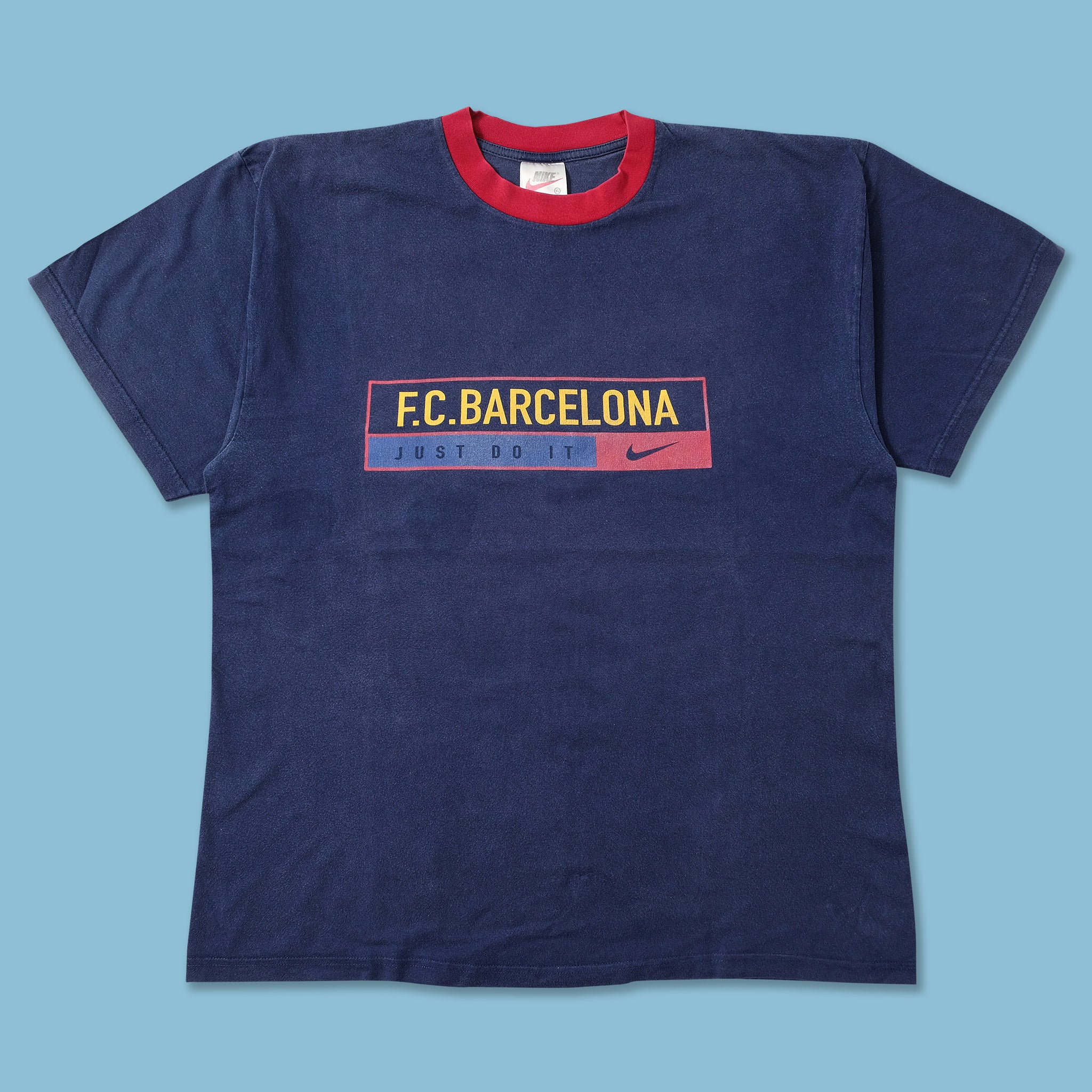Vintage Nike FC Barcelona T-Shirt XLarge | Double Double Vintage