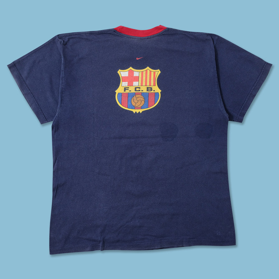 Nike FC Barcelona シャツ XL fc barcelona nike shirt geometric jersey orange black kit s