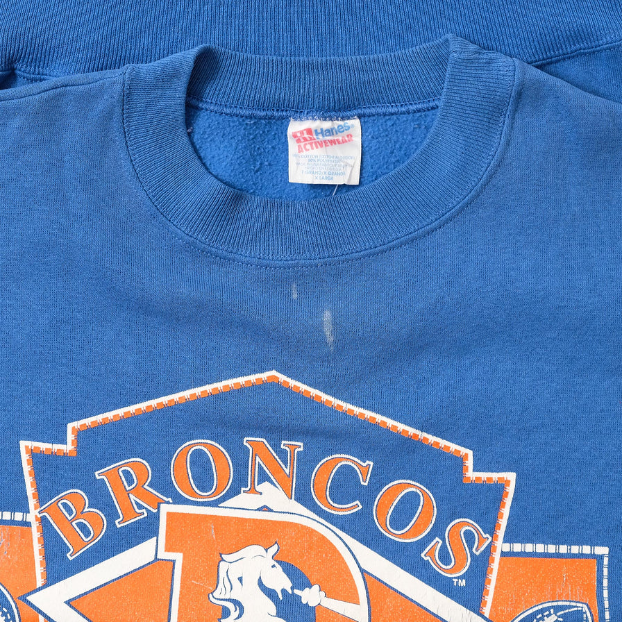 Vintage Denver Broncos Sweater XLarge 