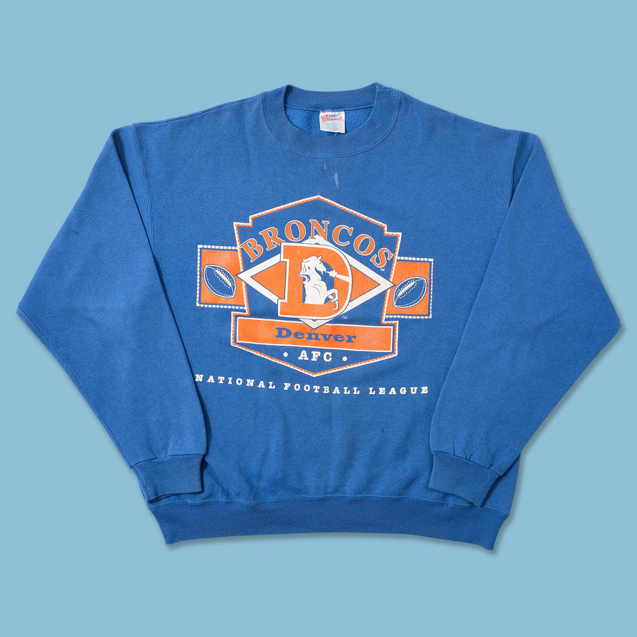 Vintage Denver Broncos Sweater XLarge 