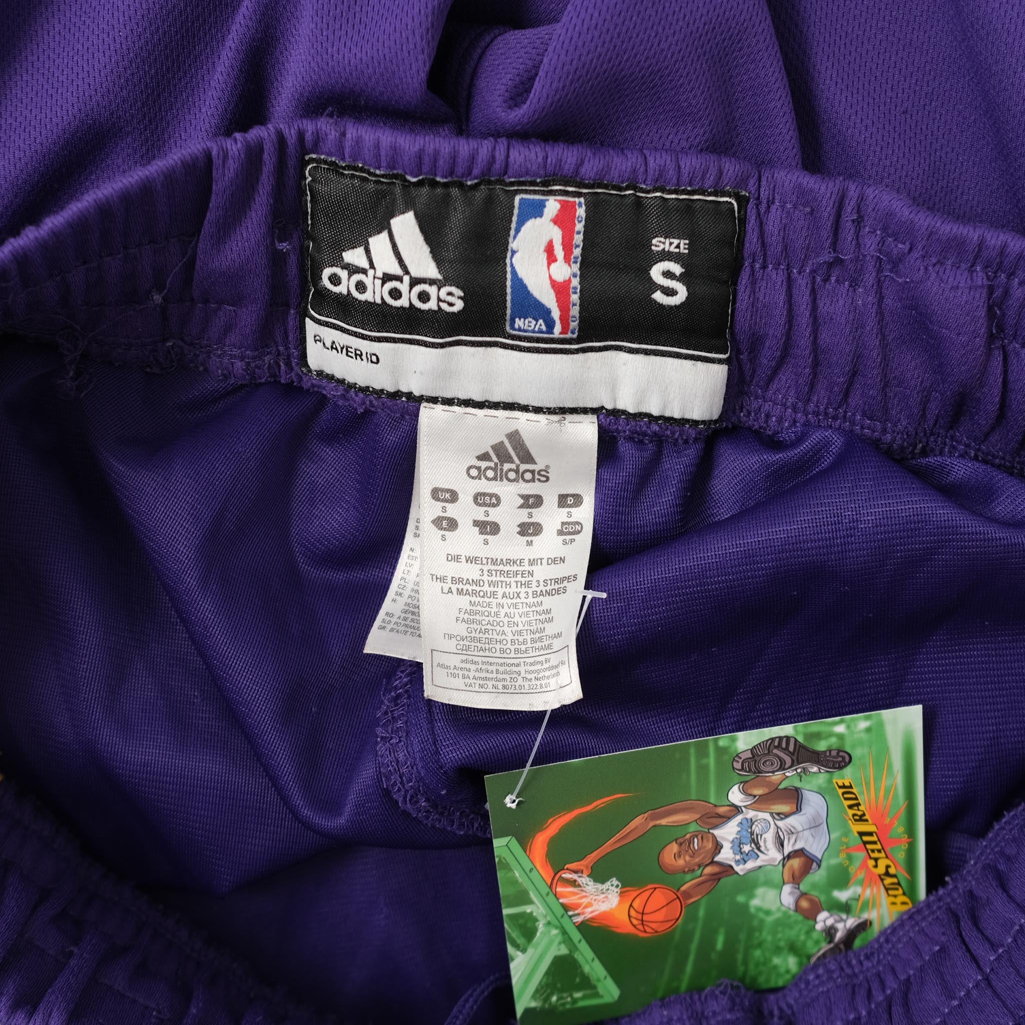 Adidas NBA Los Angeles LA Lakers Basketball Shorts– VNTG Shop
