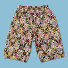 Vintage Pattern Shorts Medium 