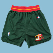 Vintage Champion Seattle Supersonics Shorts Medium 