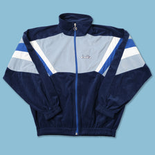 Vintage Diadora Velour Track Jacket Medium 