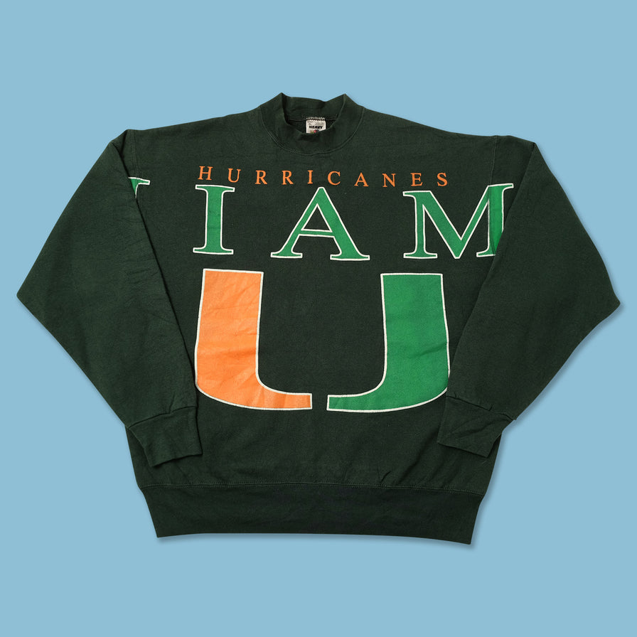Vintage Miami Hurricanes Sweater XLarge 