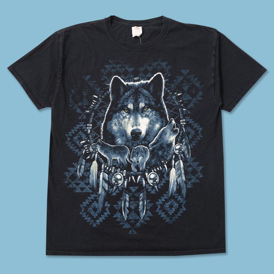 Vintage Wolf T-Shirt Medium 