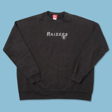 Vintage Oakland Raiders Sweater XLarge 