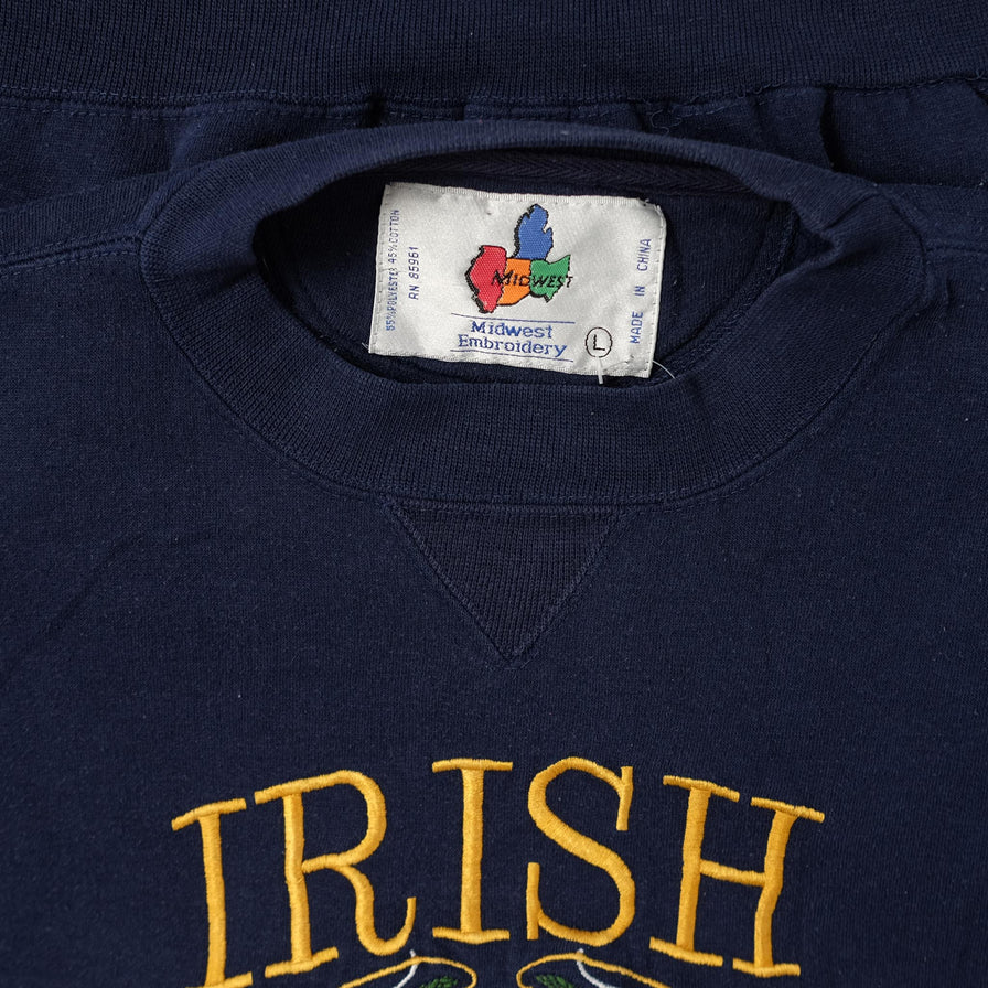 Vintage Notre Dame Sweater Medium 
