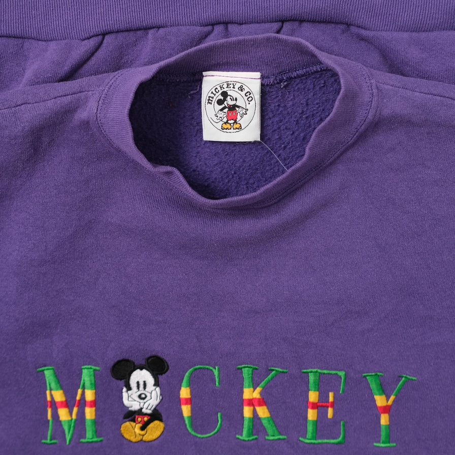 Vintage Mickey Mouse Sweater Medium 