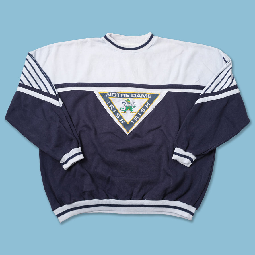 Vintage Notre Dame Sweater XLarge 