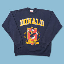 Vintage Donald Duck Sweater Large 