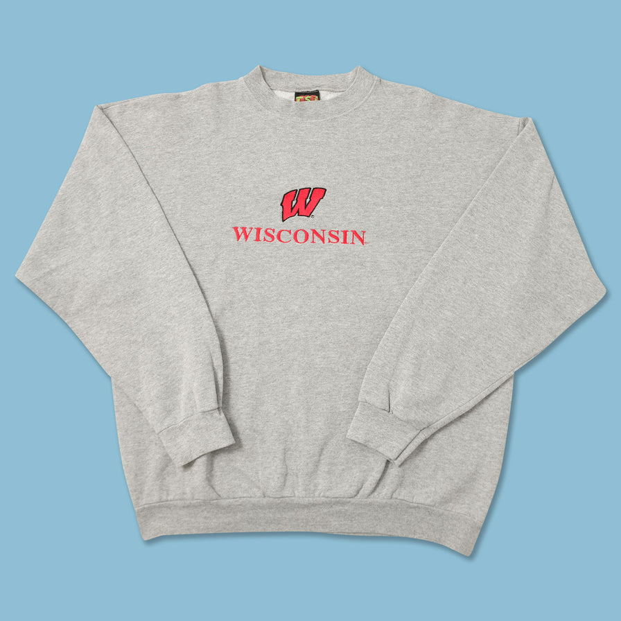 Vintage Wisconsin Badgers Sweater XLarge 