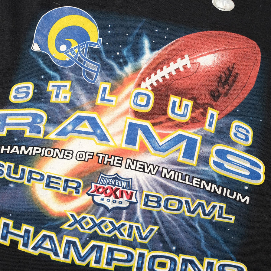 Vintage 2000 St. Louis Rams Sweater XLarge 