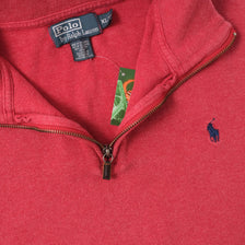 Vintage Polo Ralph Lauren Q-Zip Sweater Medium 