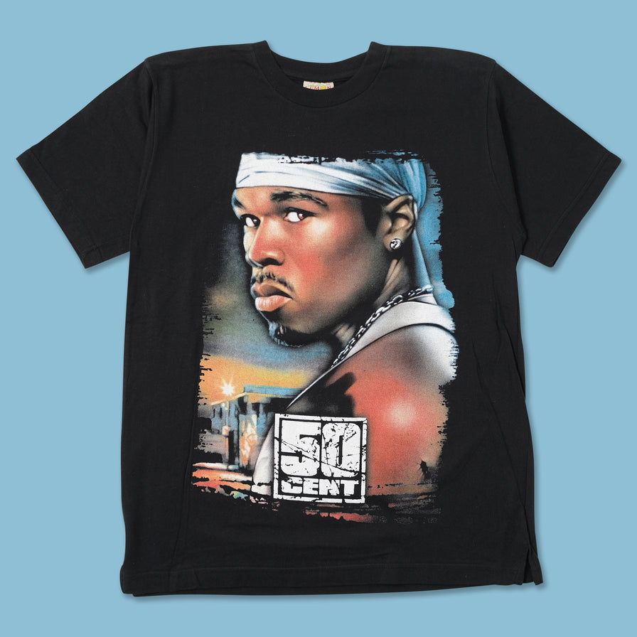 Vintage 00's DS 50 Cent T-Shirt Medium 