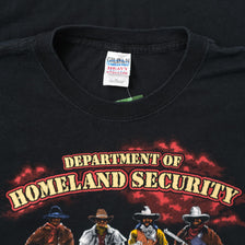 Vintage Homeland Security T-Shirt XLarge 
