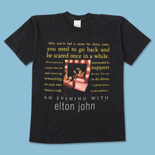 Vintage Elton John T-Shirt Medium 