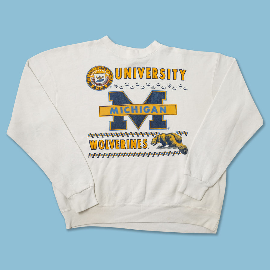 Vintage Michigan Wolverines Sweater XLarge 