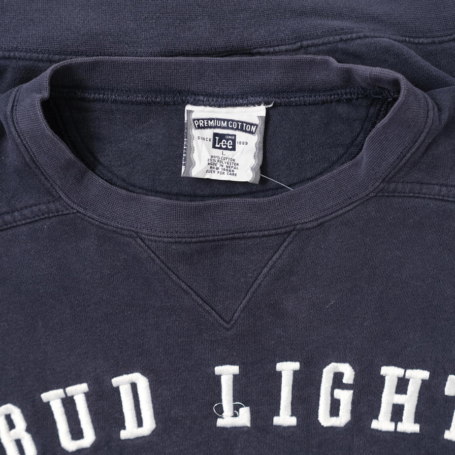 Vintage Bud Light Sweater Large 