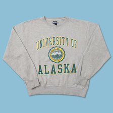 Vintage University of Alaska Sweater Medium 