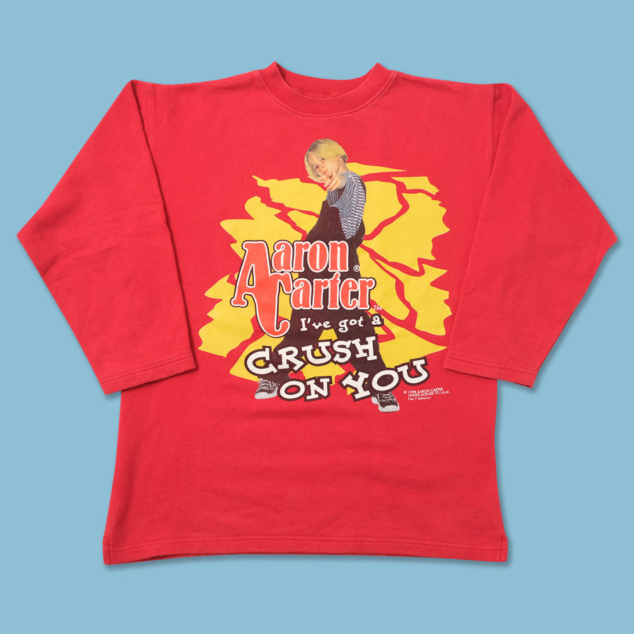 Vintage 1998 Aaron Carter Women's Sweater Small 