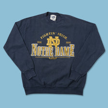 Vintage Notre Dame Sweater Medium 