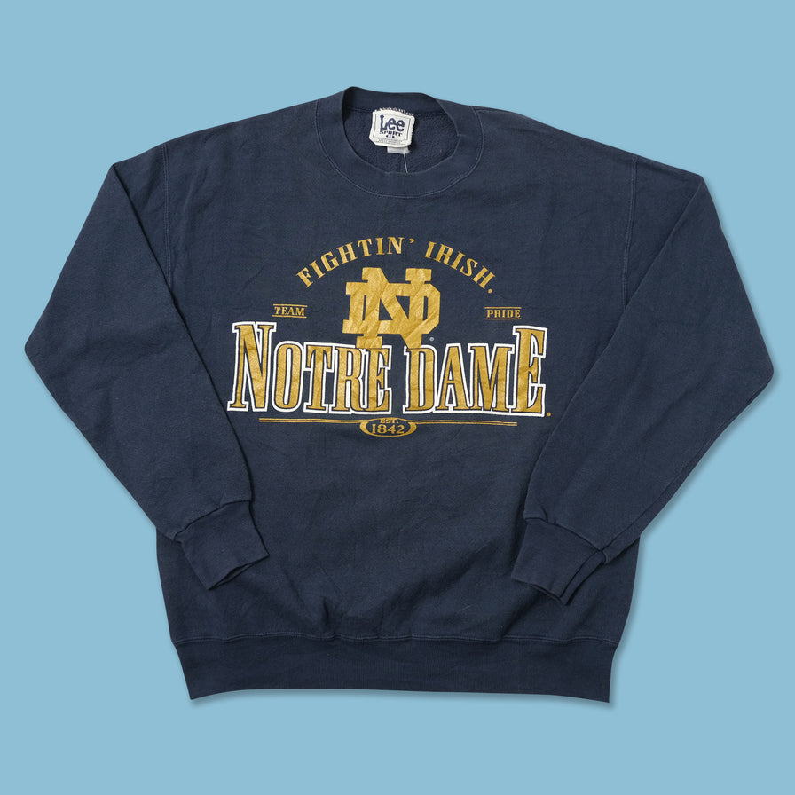 Vintage Notre Dame Sweater Medium 