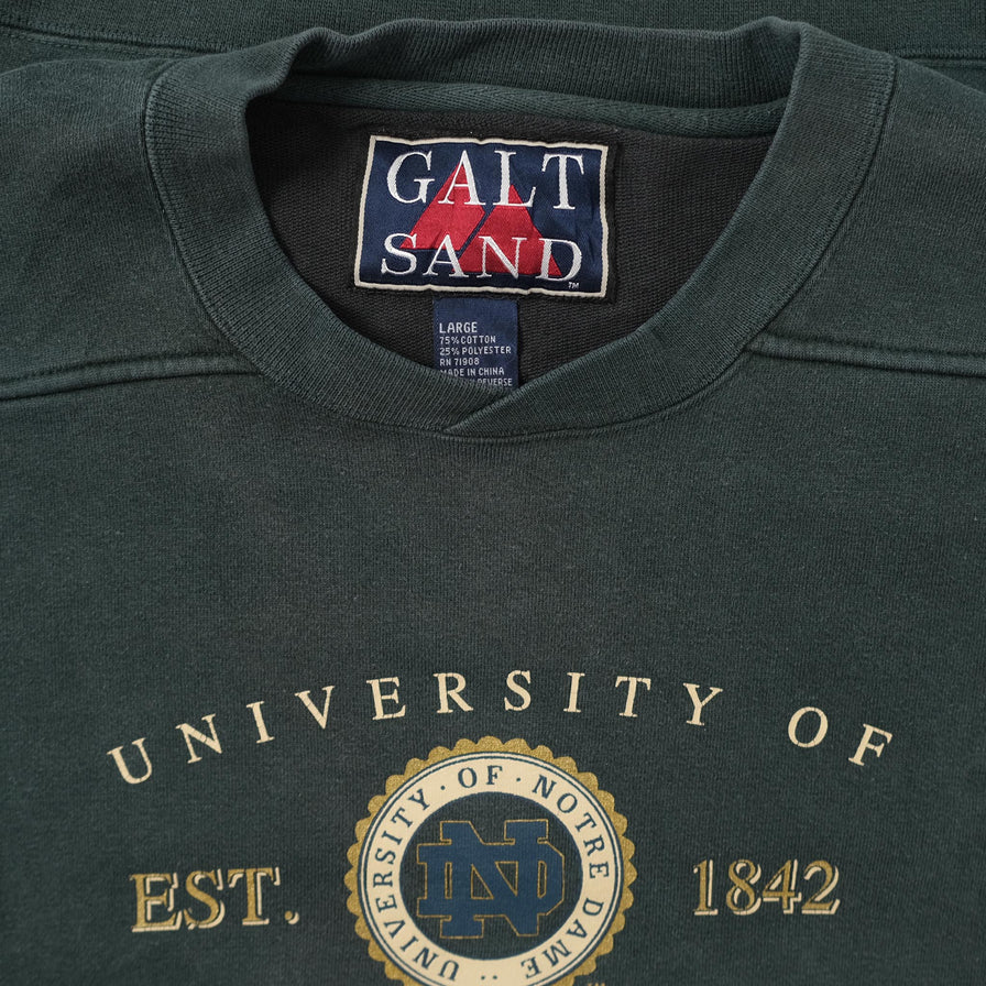 Vintage Notre Dame Sweater Large 