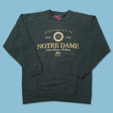 Vintage Notre Dame Sweater Large 