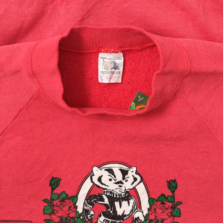 Vintage Wisconsin Badgers Sweater Medium 