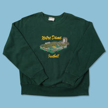 Vintage Notre Dame Sweater Large 