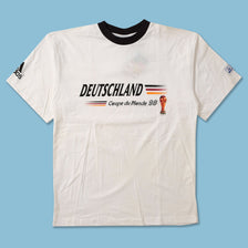 1998 DS adidas World Cup France Team Germany T-Shirt Large 
