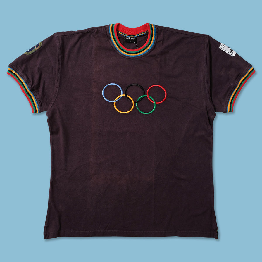 Vintage DS adidas Olympic T-Shirt Large 