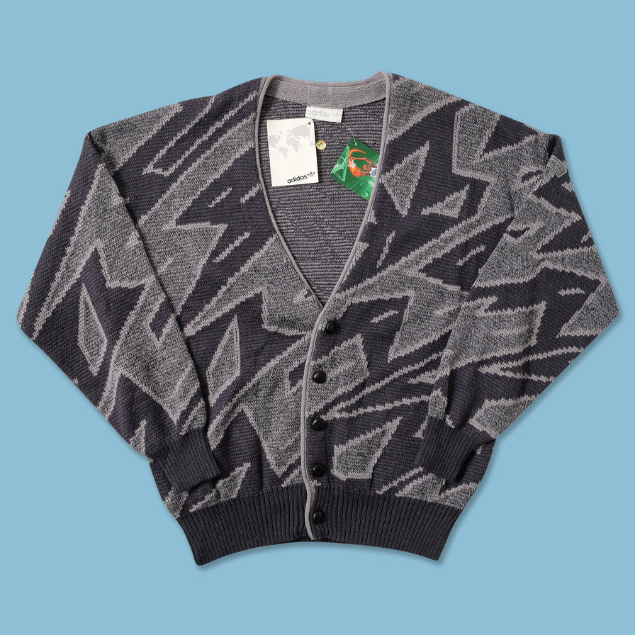 Vintage DS adidas Knit Cardigan Small 