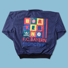 Vintage DS adidas FC Bayern Light Jacket XLarge 
