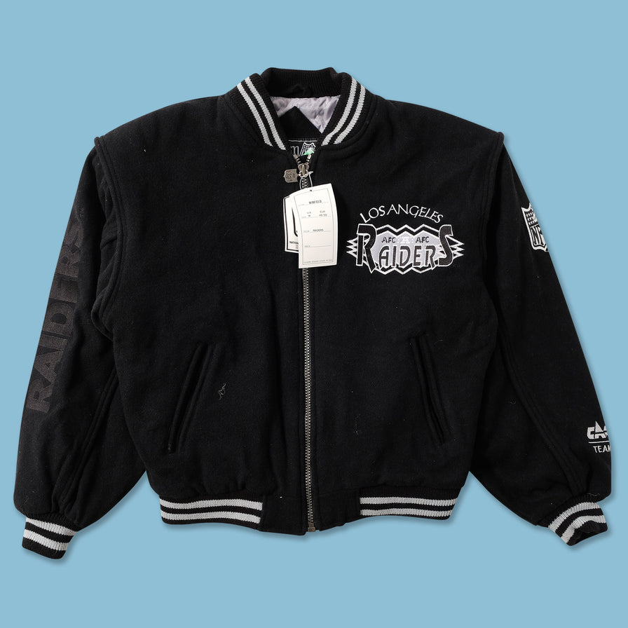 Vintage DS Los Angeles Raiders College Jacket Medium 
