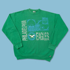 Vintage 1991 Philadelphia Eagles Sweater Large 