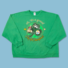 Vintage Pittsburgh City of Champions Sweater XXLarge 