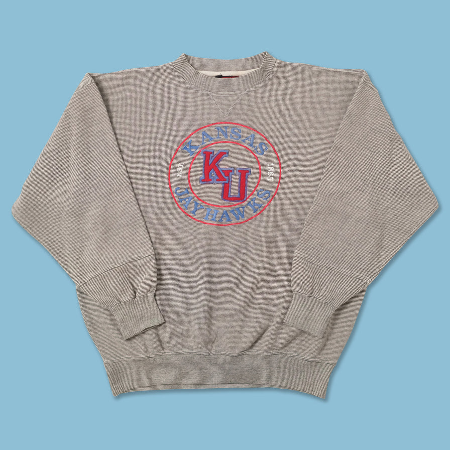 Vintage Kansas Jayhawks Sweater Large 