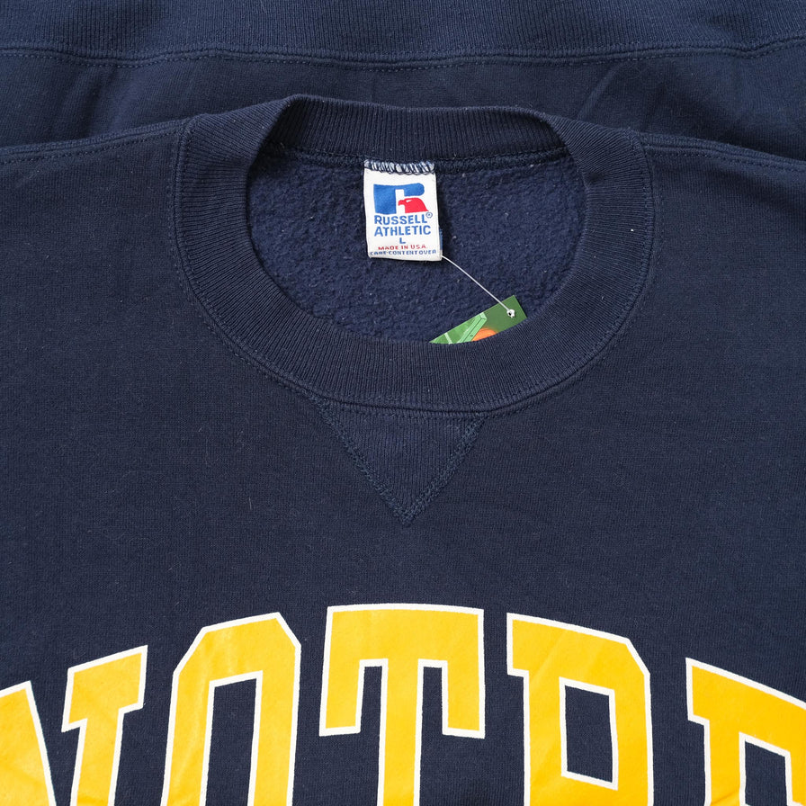 Vintage Notre Dame Sweater Large 