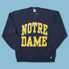 Vintage Notre Dame Sweater Large 