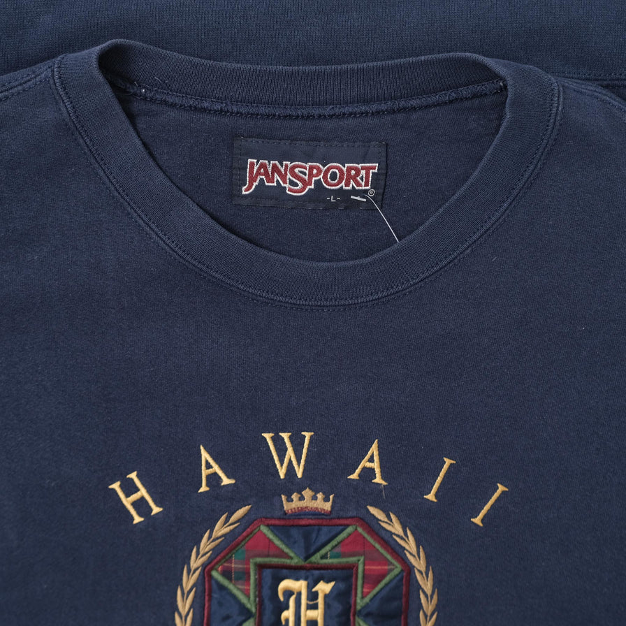 Vintage Bringham Young University Hawaii Sweater Large 